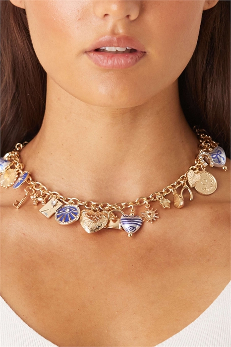 Короткое колье с подвеской, ограниченная серия артикул 147146542