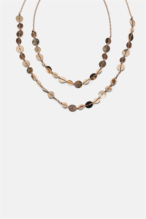 Набор из 2 мини-кулонов с монетками на шнурке артикул 155527090