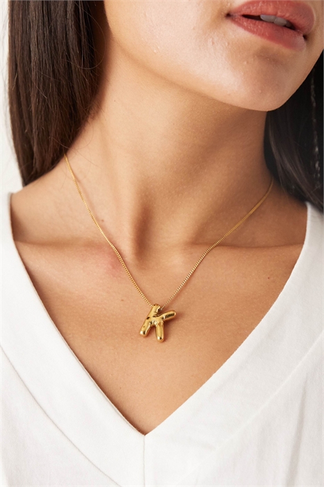 Ожерелье с инициалами артикул 152383960