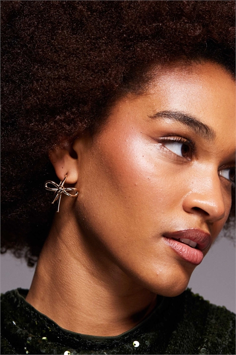 Серьги-кольца Daniiella Bow артикул 153401545