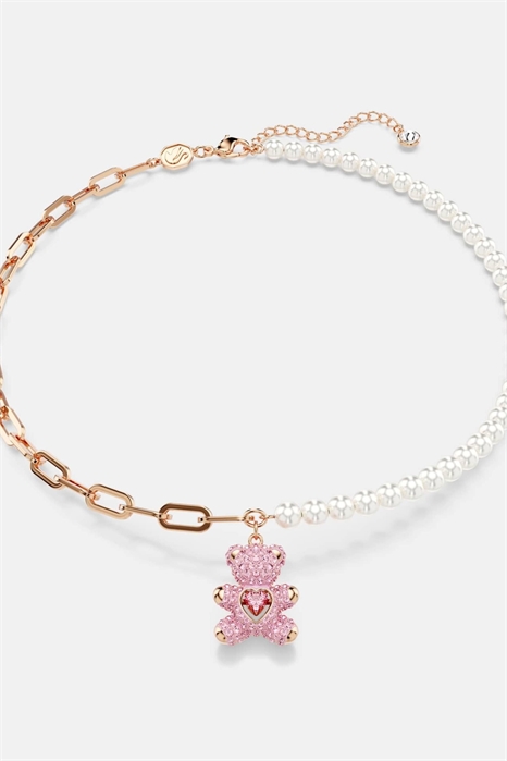 Кулон «Тедди» с покрытием под розовое золото артикул 148465367