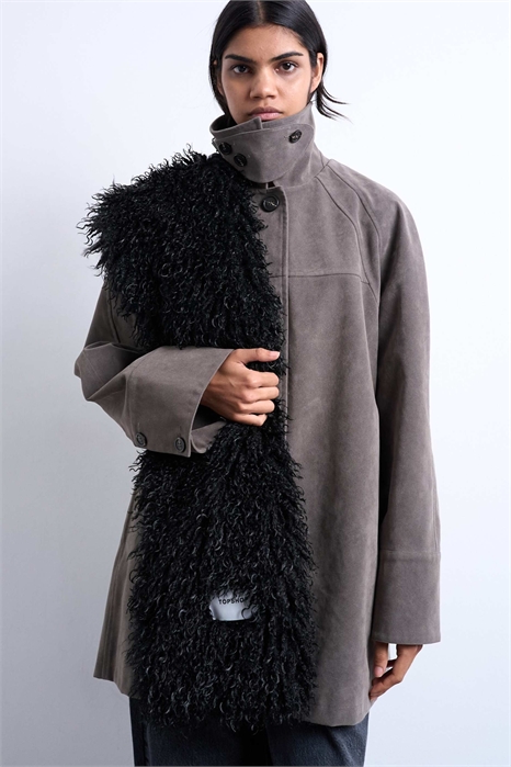 Шарф-плед из искусственного меха Sara Shaggy артикул 148819566