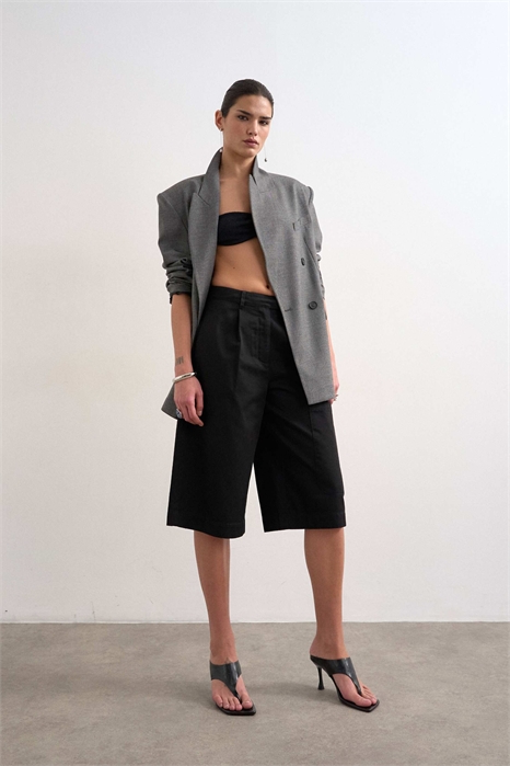 Шорты с длинными ластовицами артикул 151780760