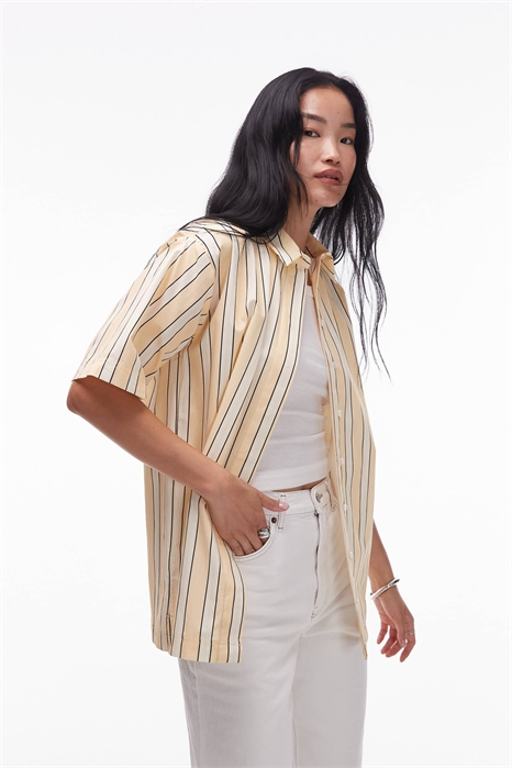 Рубашка из поплина для отдыха артикул 147966191