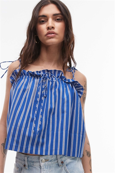 Топ с рюшами артикул 139800265