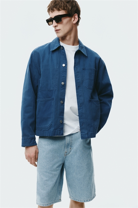 Джинсовые шорты свободного кроя артикул 1333822001