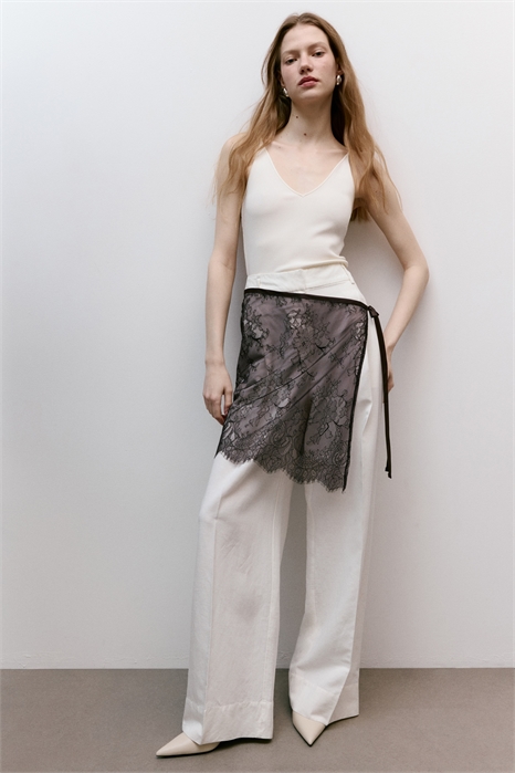 Кружевной шарф на бедра артикул 1336669005