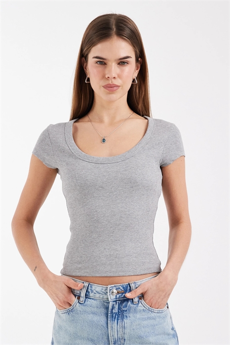 Футболка с круглым вырезом артикул 153750442