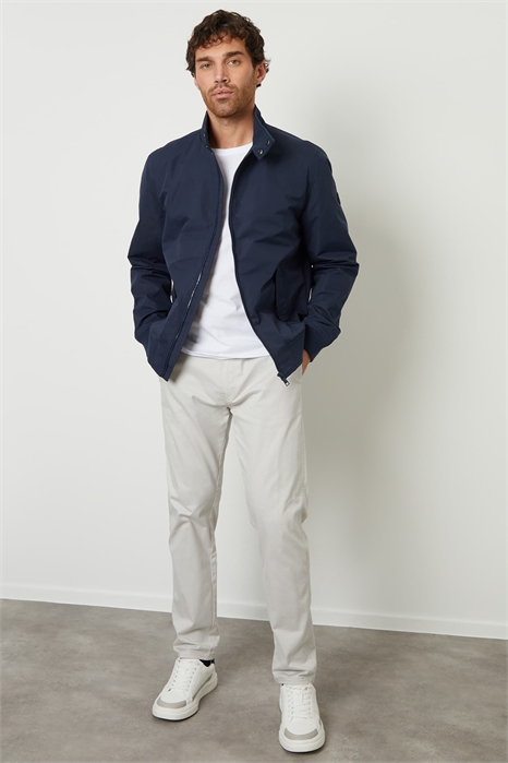 Легкая куртка в стиле Харрингтон на молнии с защитой от дождя артикул 156413355