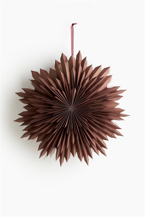 Бумажный абажур в форме звезды артикул 1195406002