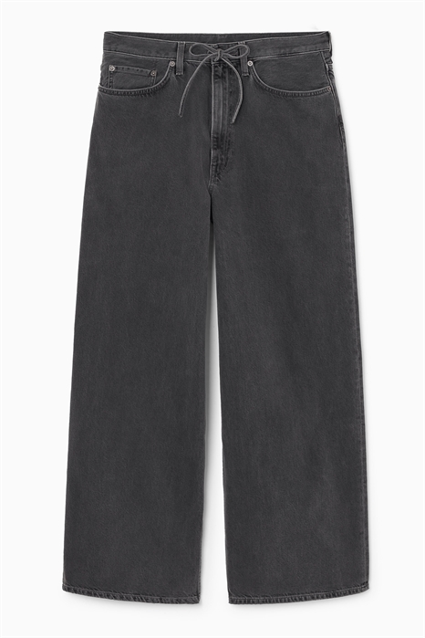 Широкие джинсовые брюки артикул 1187053002