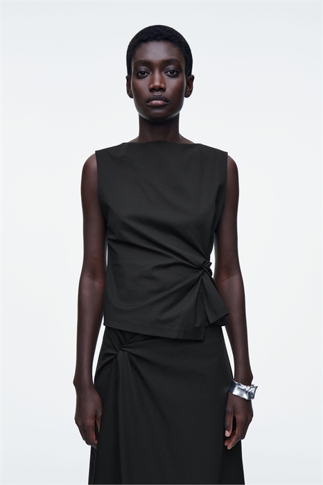 Топ с кручеными деталями артикул 1272830001