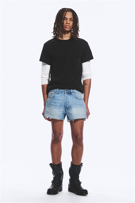 Джинсовые шорты Gravity с низкой посадкой и свободным кроем артикул 1324328002