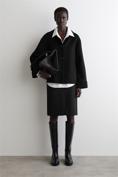 Двусторонний шерстяной жакет артикул 1297821001