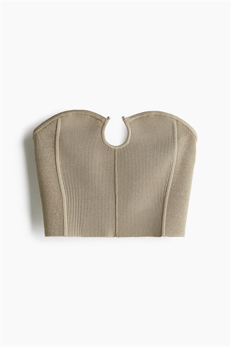 Топ-труба из ребристого трикотажа артикул 1283630002