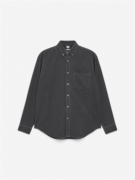 Расслабленная вельветовая рубашка артикул 1293125001