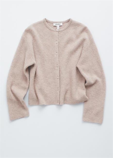 Вязаный кардиган из смеси альпаки артикул 1195465021