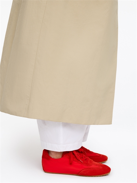 Сникеры из замши и нейлона артикул 1299575004