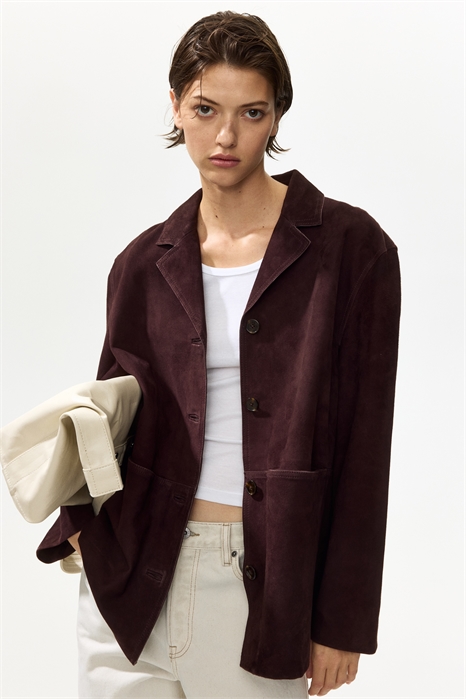 Замшевая куртка артикул 1310498001