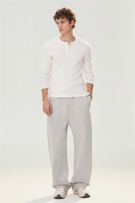 Брюки с широкими брючинами артикул 155927441