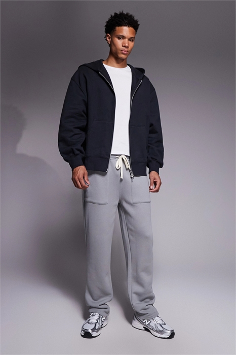 Беговые штаны с прямыми брючинами для тяжеловесов артикул 151524264