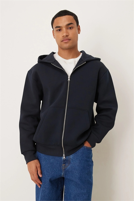 Толстовка с капюшоном и застежкой-молнией из плотной ткани артикул 151450091