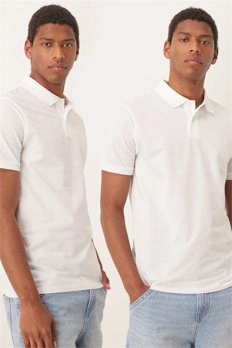 Набор из 2-х поло с прямым кроем Essentials артикул 148918564