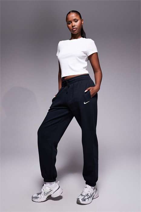 Джоггеры Phoenix Fleece с высокой талией и широкими манжетами артикул 134170730