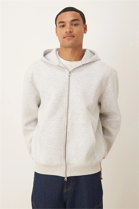 Толстовка с капюшоном и застежкой-молнией из плотной ткани артикул 151450085
