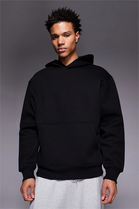 Толстовка большого размера из плотной ткани артикул 149137201