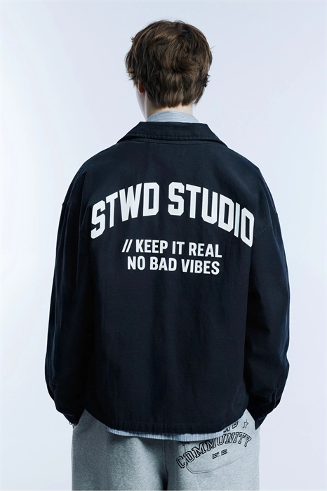 Студенческая рубашка-оверширт артикул 156465204