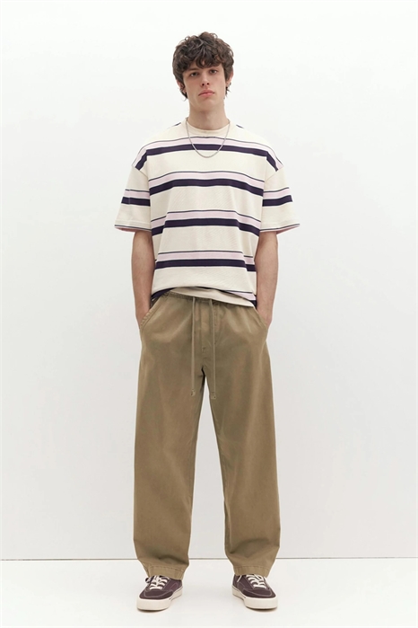 Штаны-джоггеры свободного кроя артикул 156374145