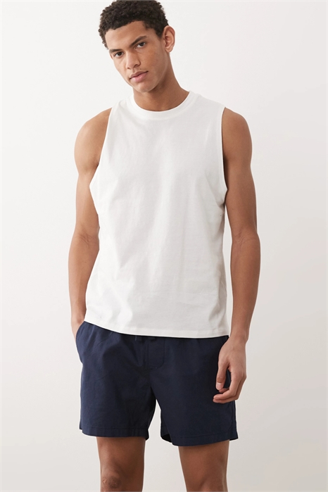 Облегающие шорты из смешанного льна артикул 152466637