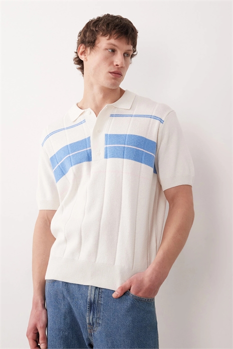 Архив: Трикотажная рубашка-поло Lambka с короткими рукавами артикул 154833170