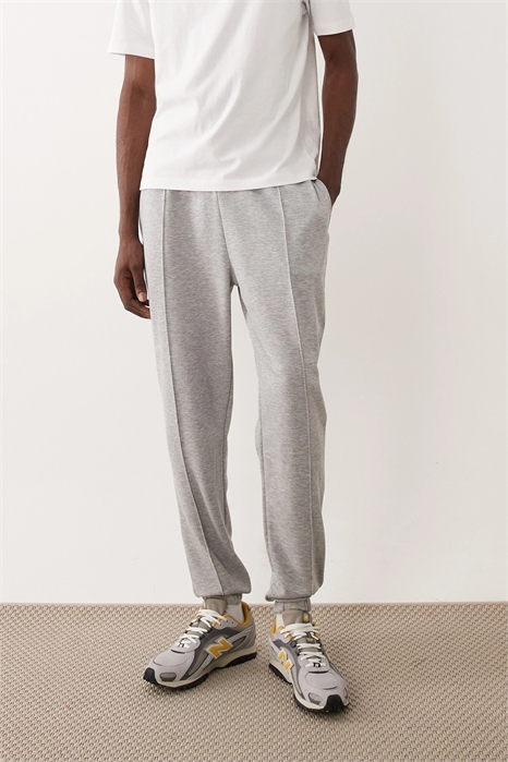 Джоггеры облегающего кроя с отстрочкой артикул 155244285