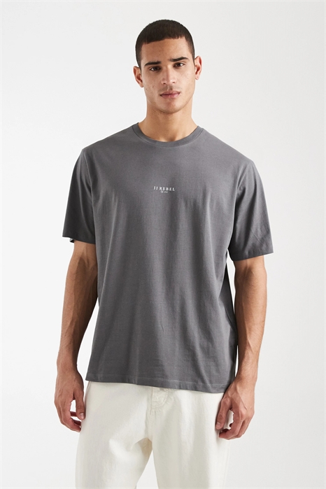 Футболка свободного кроя с логотипом спереди артикул 154747075