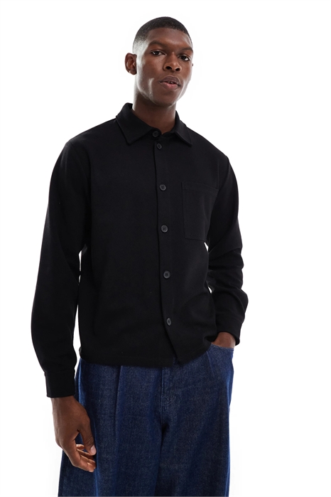 Рубашка с фактурной текстурой артикул 148971253