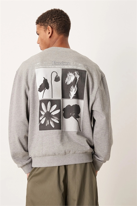Толстовка с цветочным принтом артикул 150267414