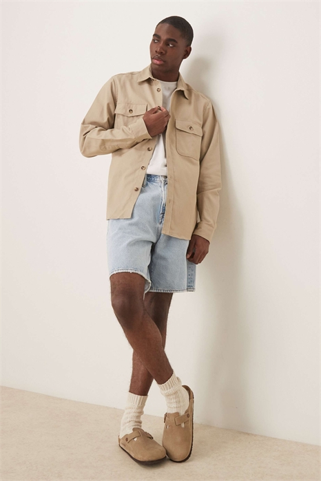 Хлопковая рубашка артикул 132374934