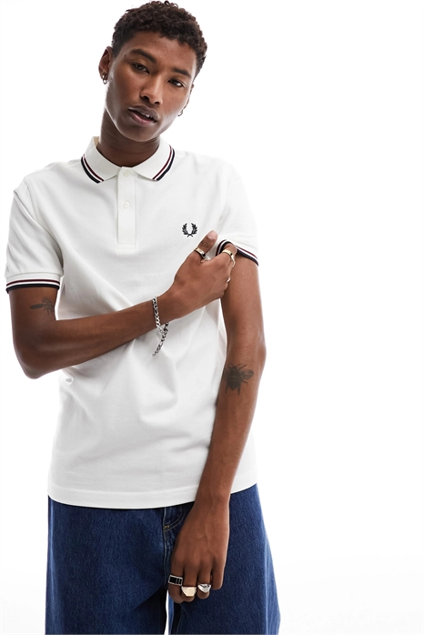 Поло с логотипом и двумя наконечниками артикул 133267250