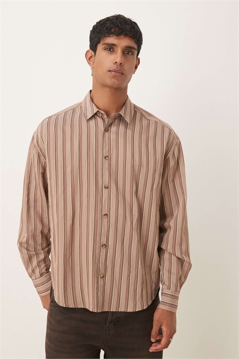 Рубашка свободного кроя в стиле 90-х артикул 149425388