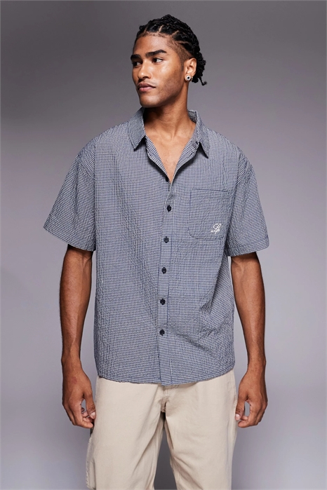 Рубашка прямого кроя артикул 148997875