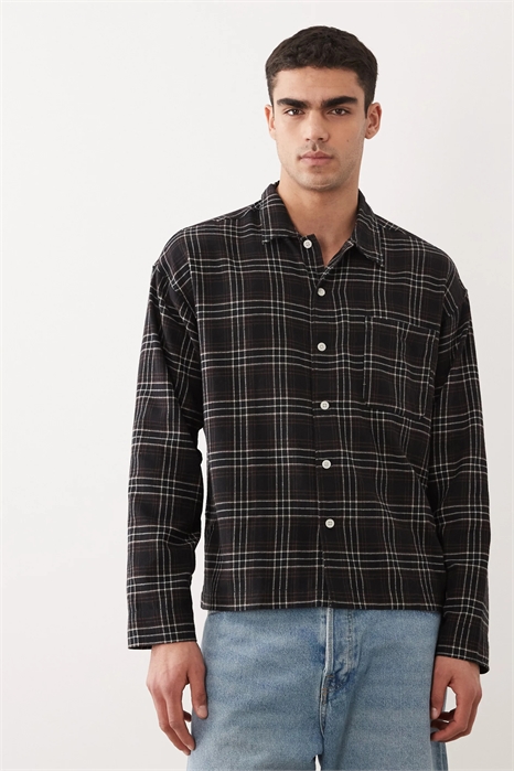 Рубашка прямого кроя артикул 148852661