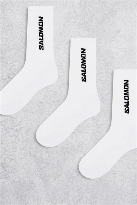 Набор из 3 пар повседневных носков-кру-нек унисекс артикул 126731247