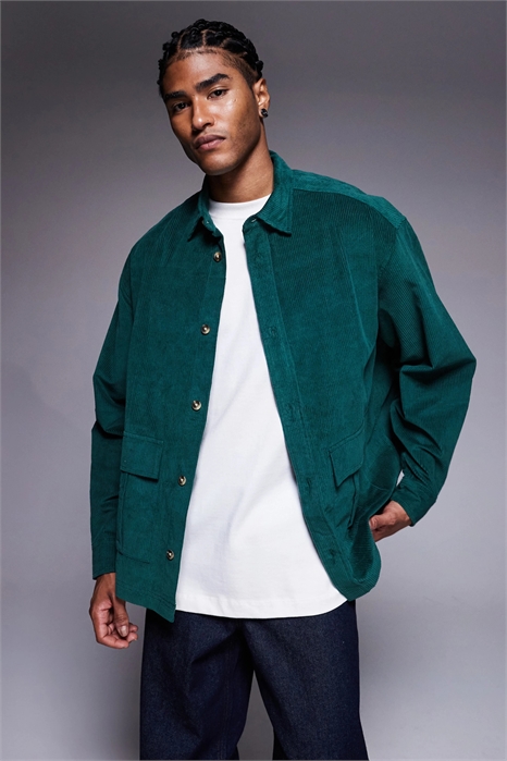 Рубашка из шнура свободного кроя артикул 148656476