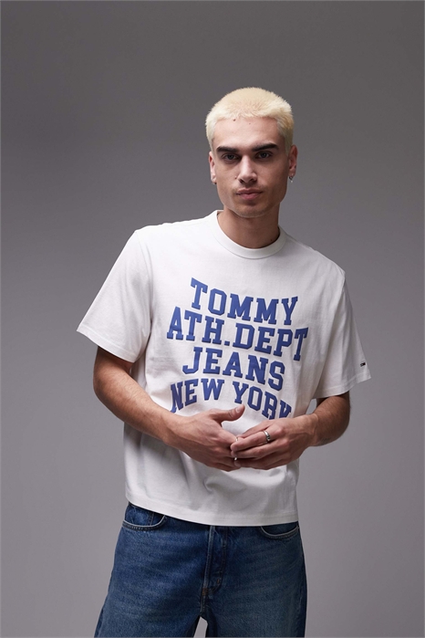 Футболка с крупным логотипом университета артикул 148994144