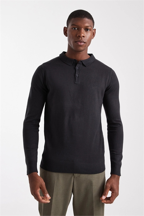 Трикотажная рубашка-поло артикул 151737484