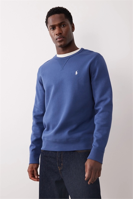 Толстовка с логотиком в виде значка из двойного трикотажа артикул 152231066