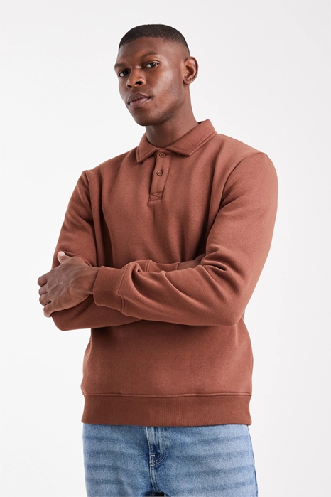 Толстовка-поло с пуговицами в стиле регби артикул 151527770