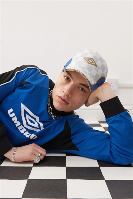 Кепка с логотипом на вставке артикул 141380914